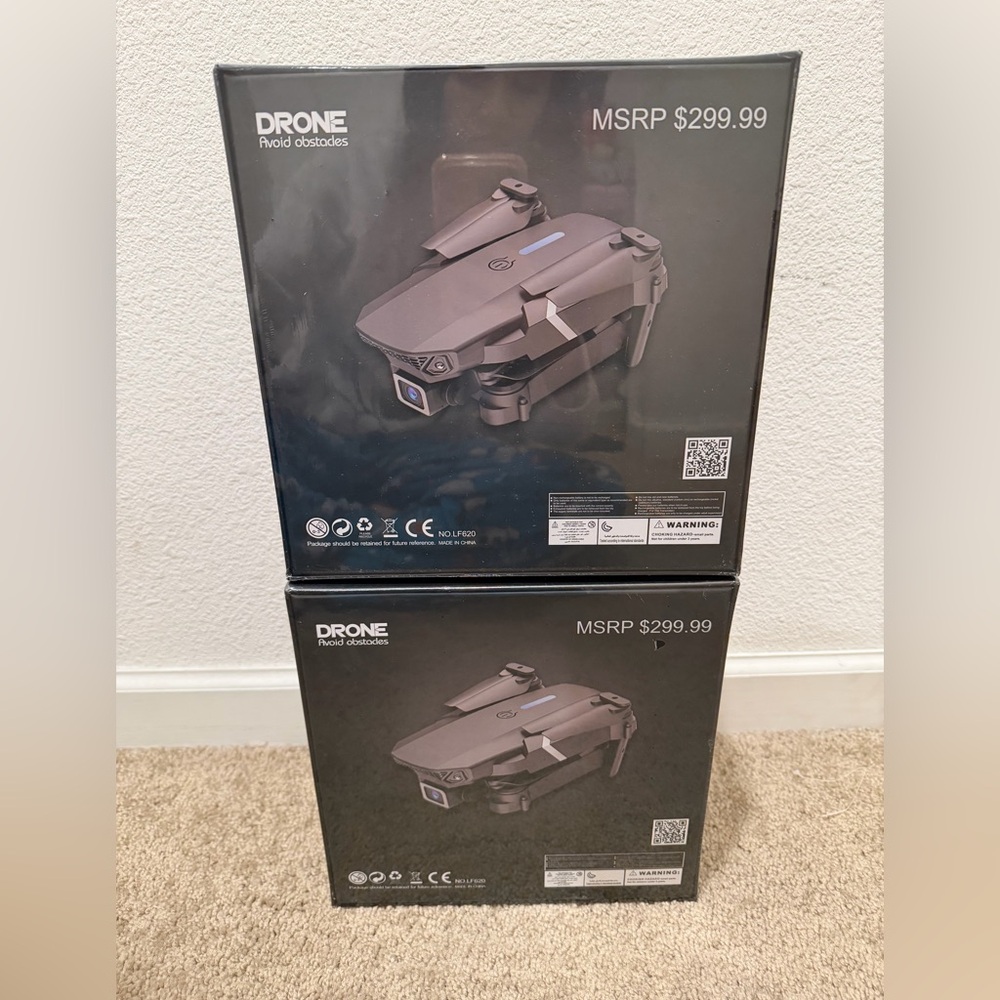 SMS Drone with Camera in 4K - Black 1pc left